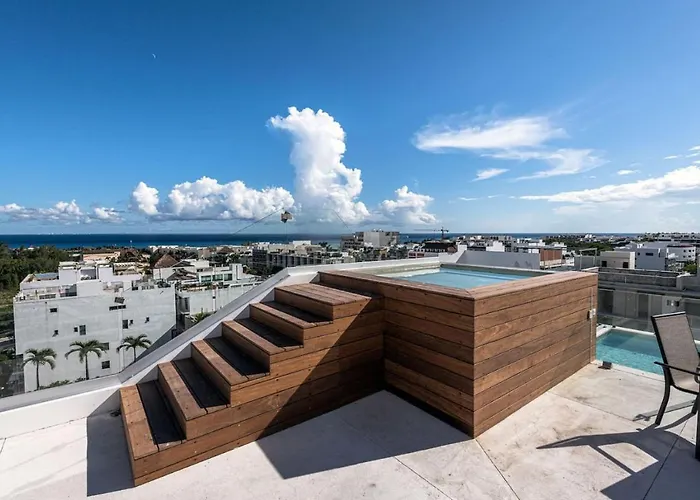 Apartment Chhavi Luxury 1 Bdrm Great Ocean View From Roof Playa del Carmen